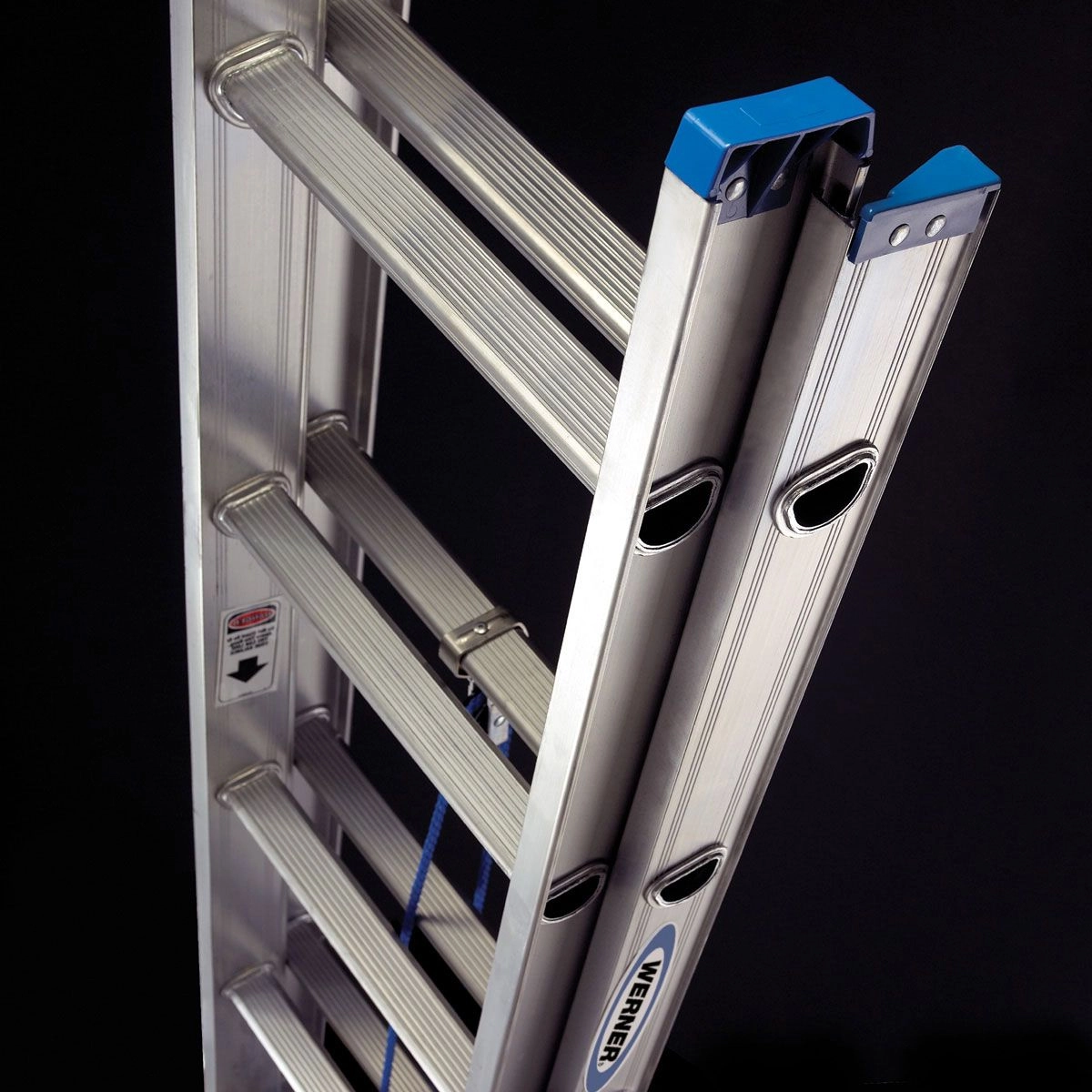 16ft Type I Aluminum D-Rung Extension Ladder