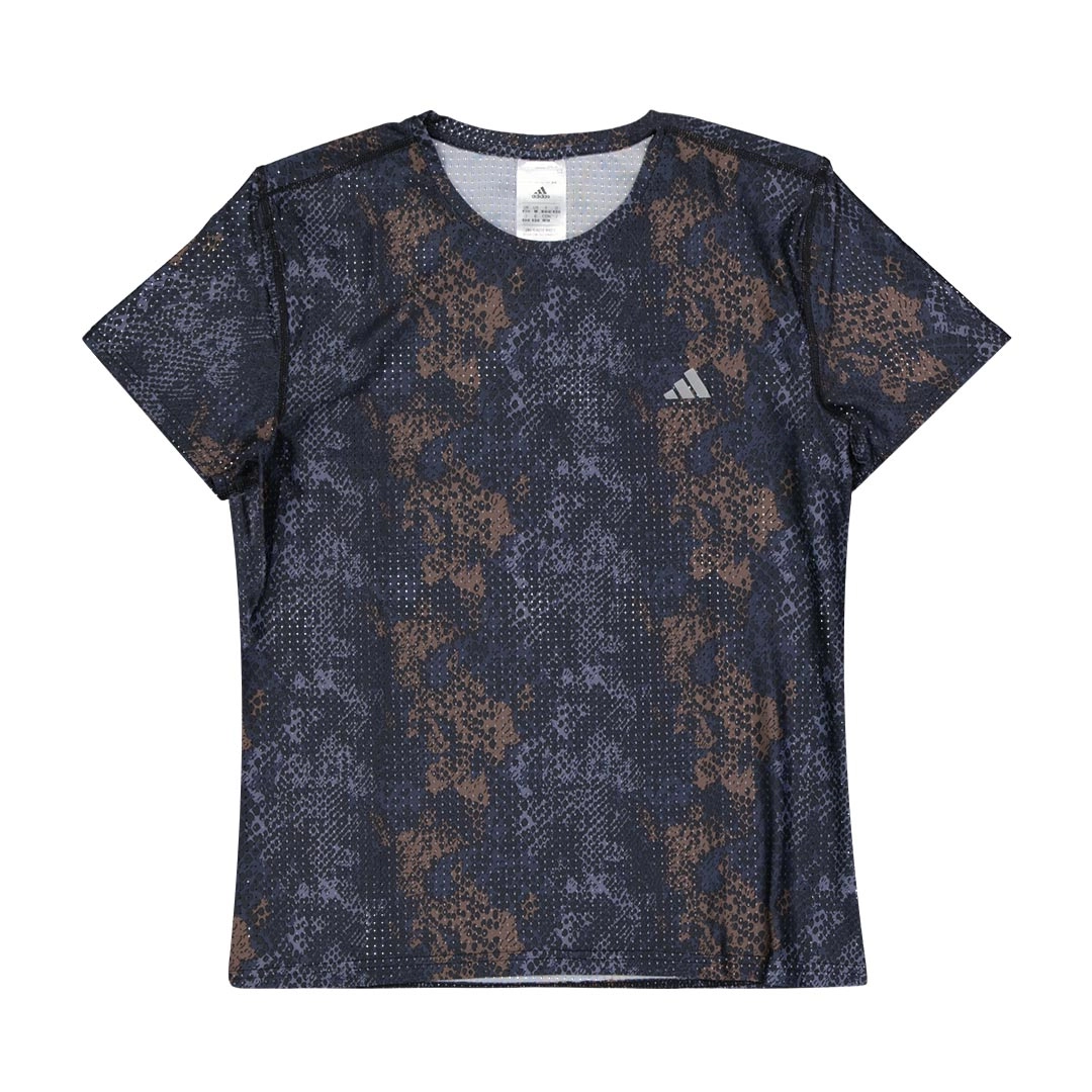 adidas - Women's Fast All Over Print Running T-Shirt (HM4318)