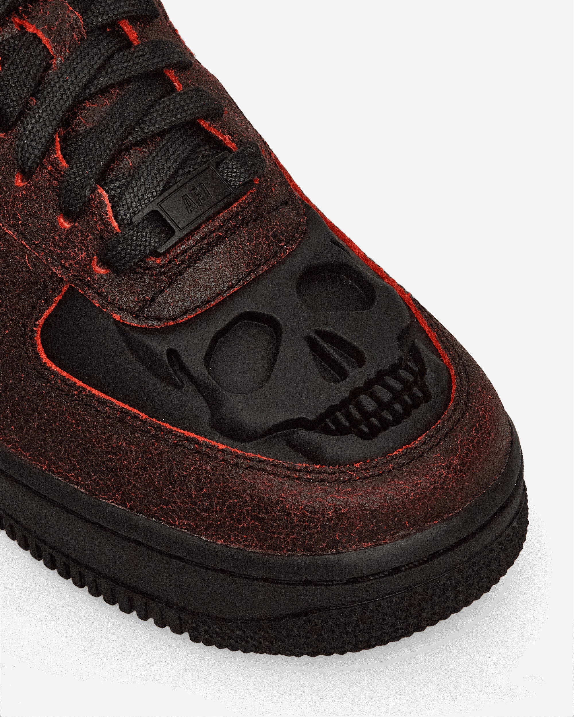 Air Force 1 'Halloween' Sneakers Crimson / Black