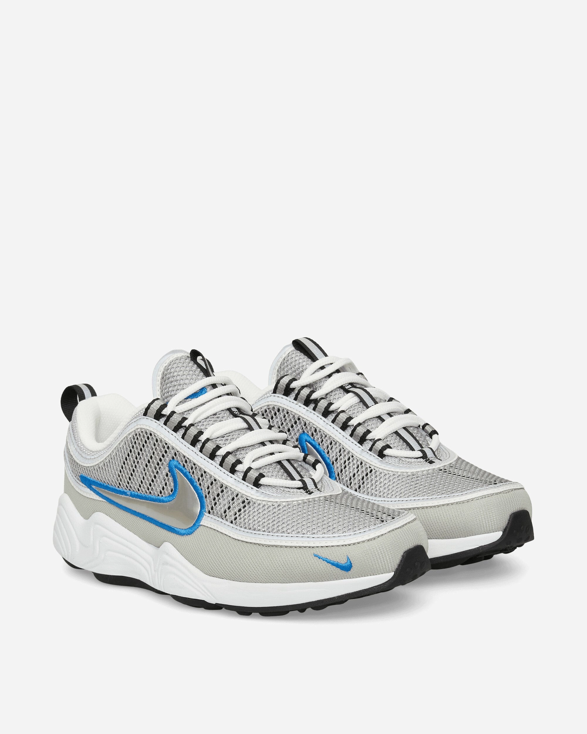 Air Zoom Spiridon Sneakers Metallic Silver / Signal Blue