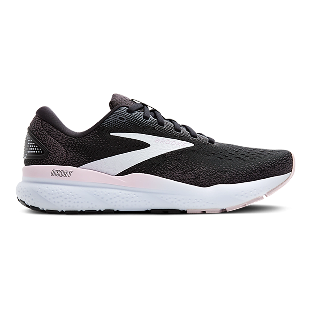 Brooks Ghost 16 - Black - White - Orchid Ice