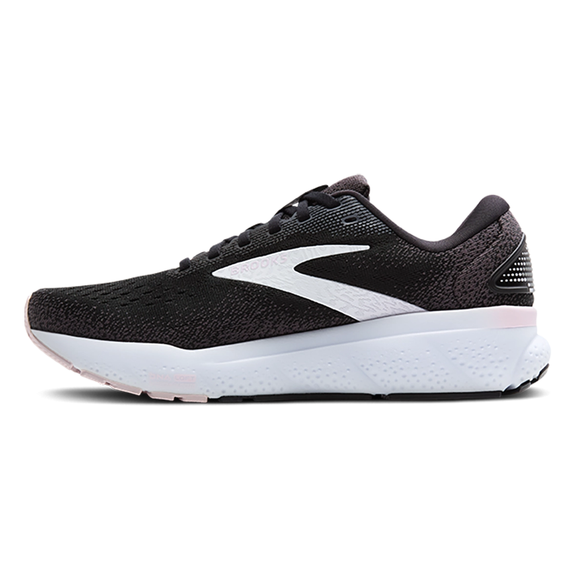 Brooks Ghost 16 - Black - White - Orchid Ice
