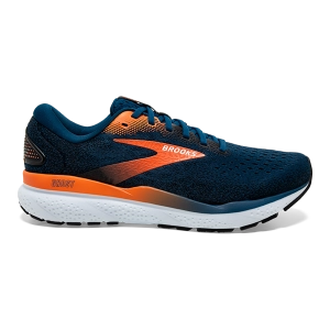 Brooks Ghost 16 - Blue Opal - Black - Nasturtium