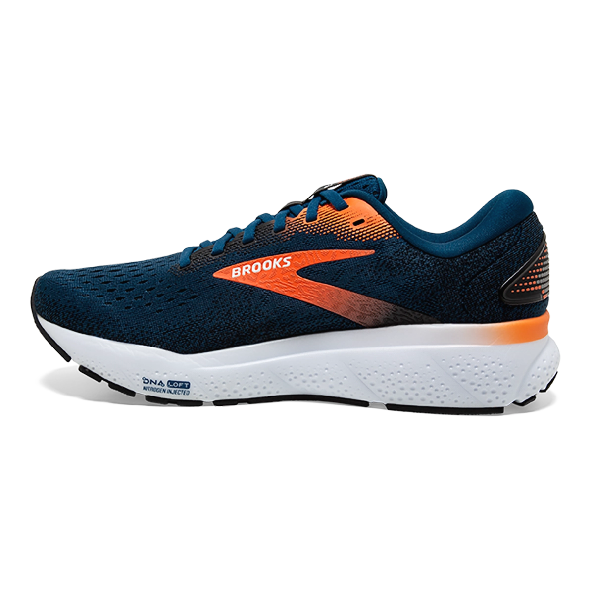 Brooks Ghost 16 - Blue Opal - Black - Nasturtium