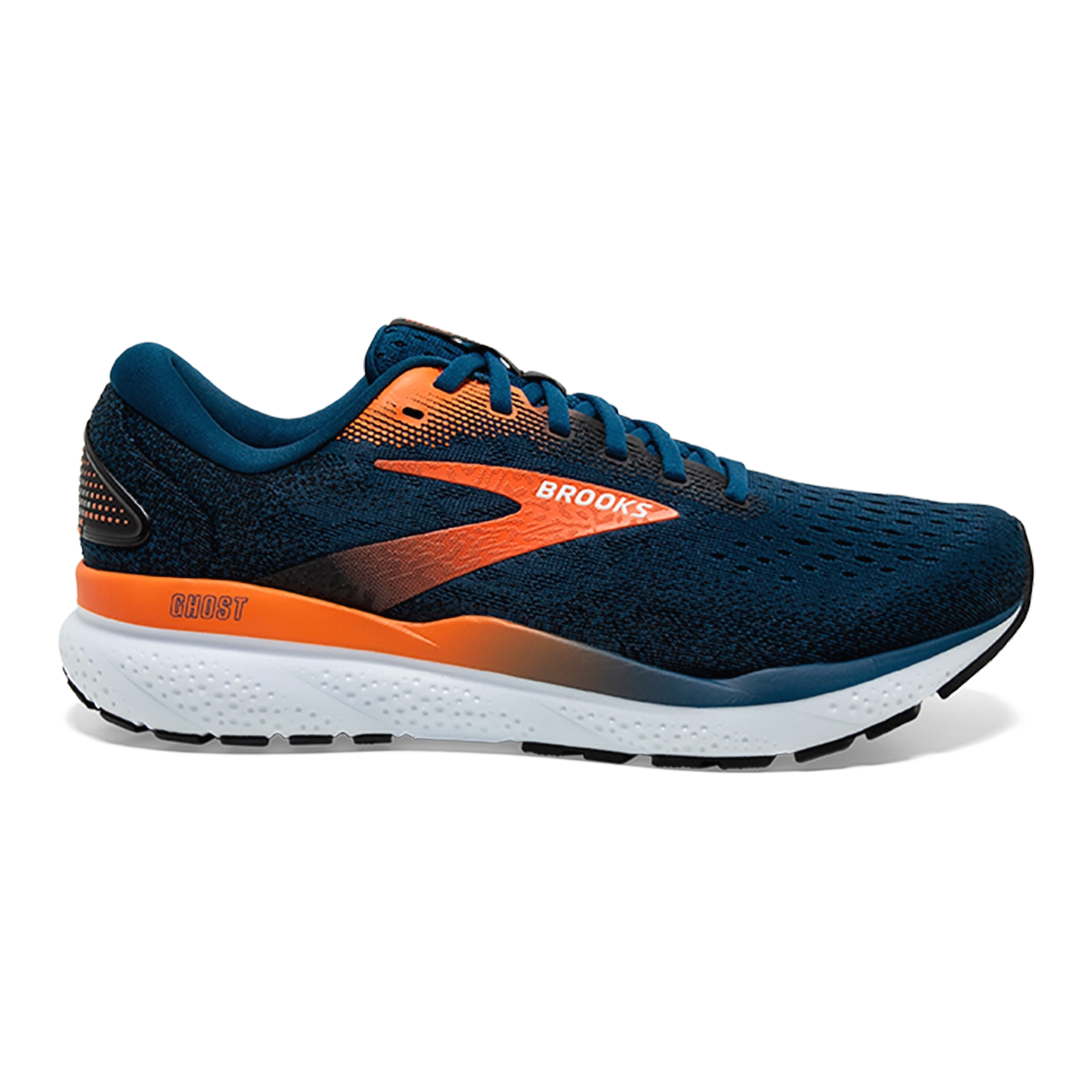 Brooks Ghost 16 - Blue Opal - Black - Nasturtium
