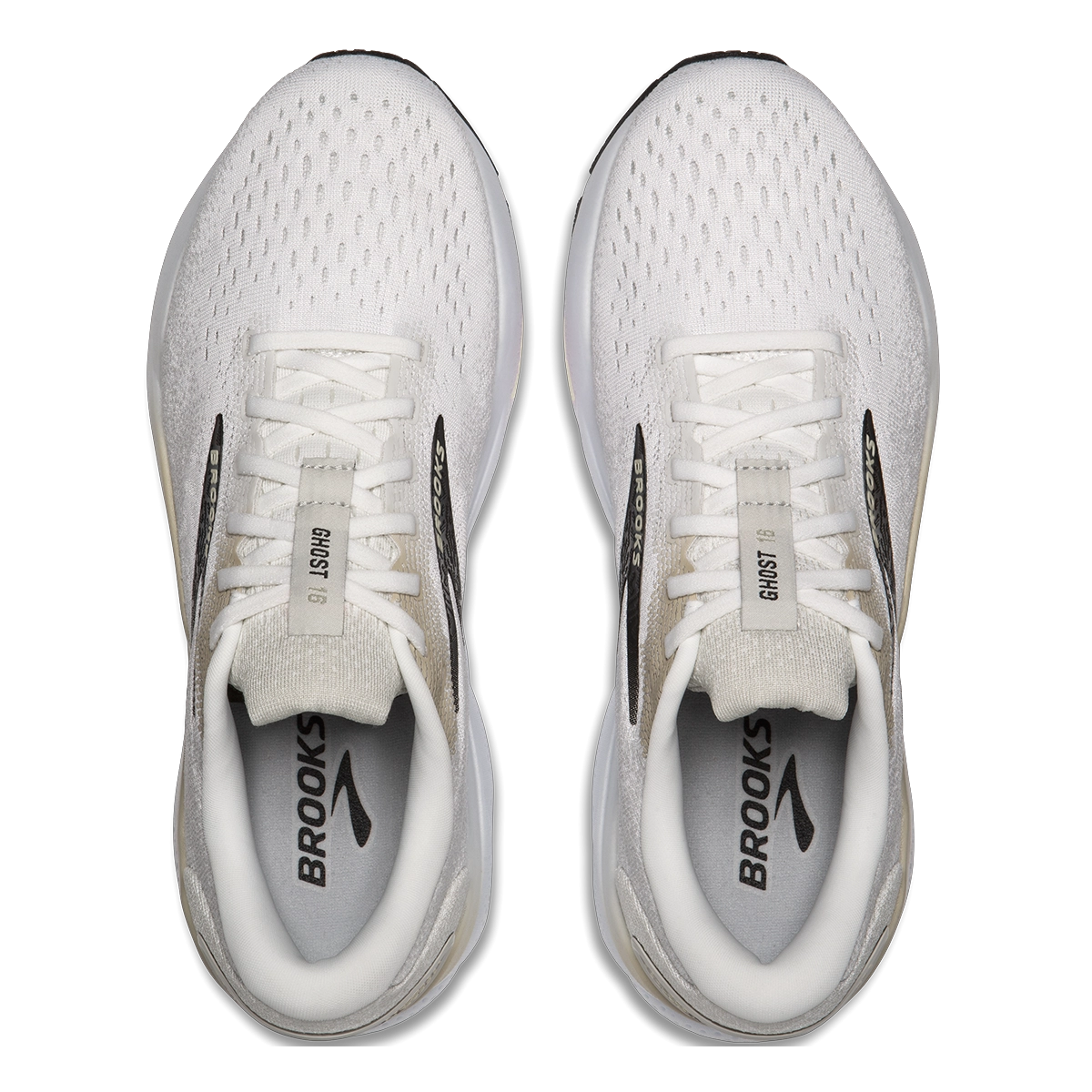 Brooks Ghost 16 - White - Cream - Pink