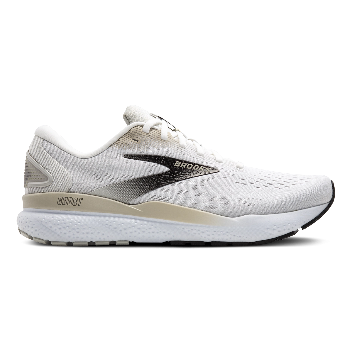 Brooks Ghost 16 - White - Cream - Pink