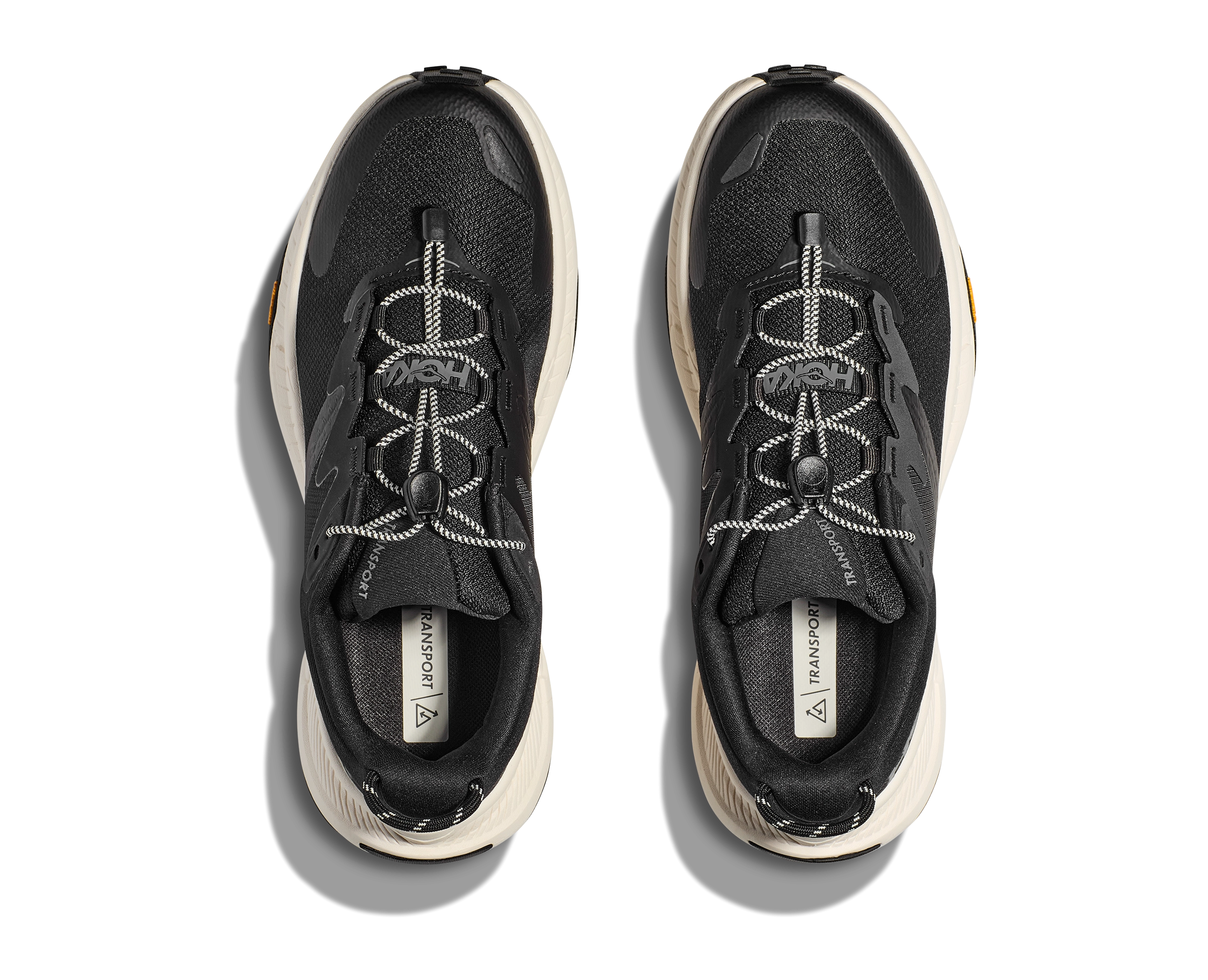 HOKA TRANSPORT BLACK/WHITE WOMEN'S MEDIUM
