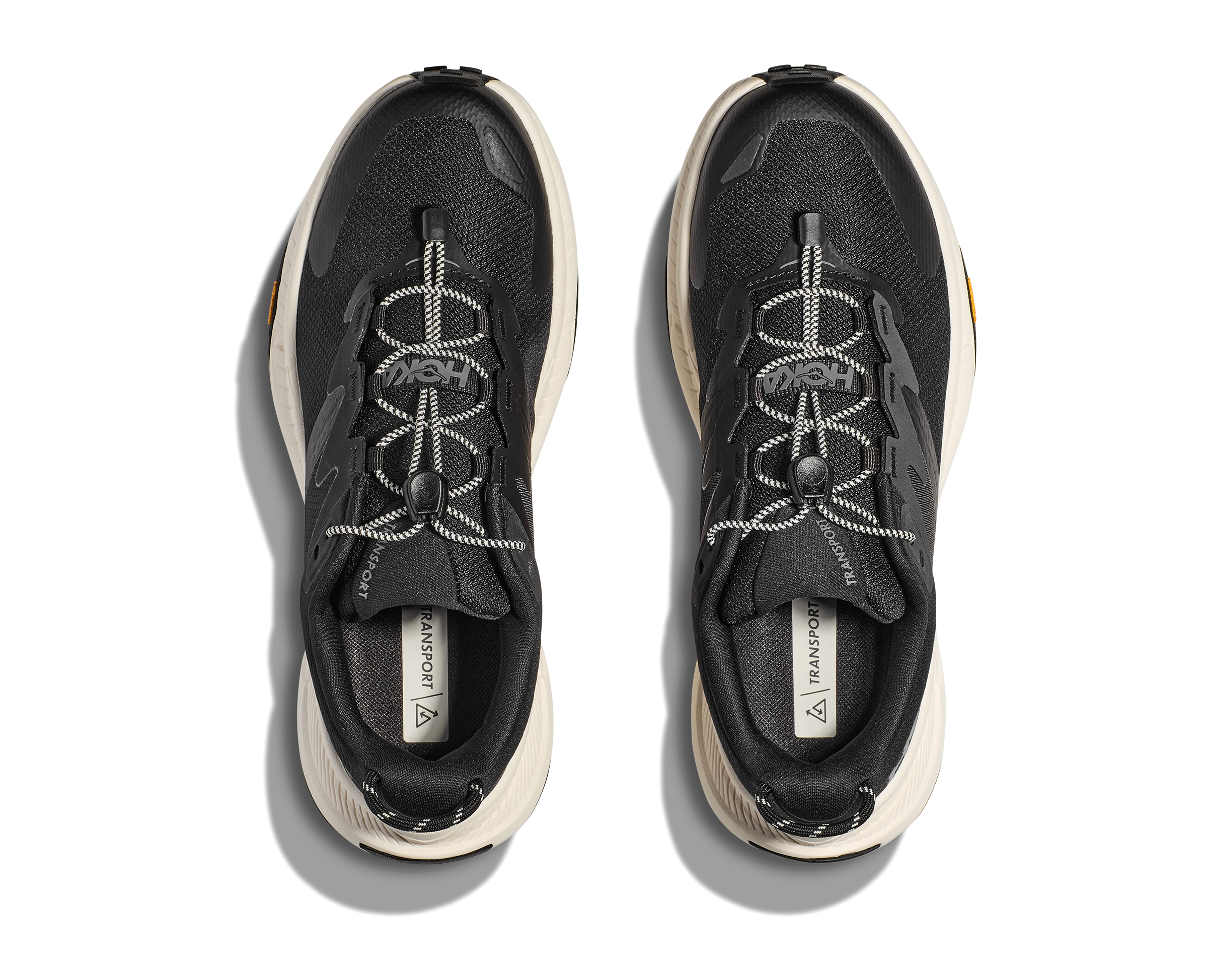 HOKA TRANSPORT BLACK/WHITE WOMEN'S WIDE