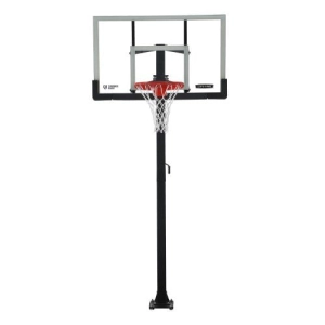 LIFETIME 54-inch GLASS Inground Basketball Hoop