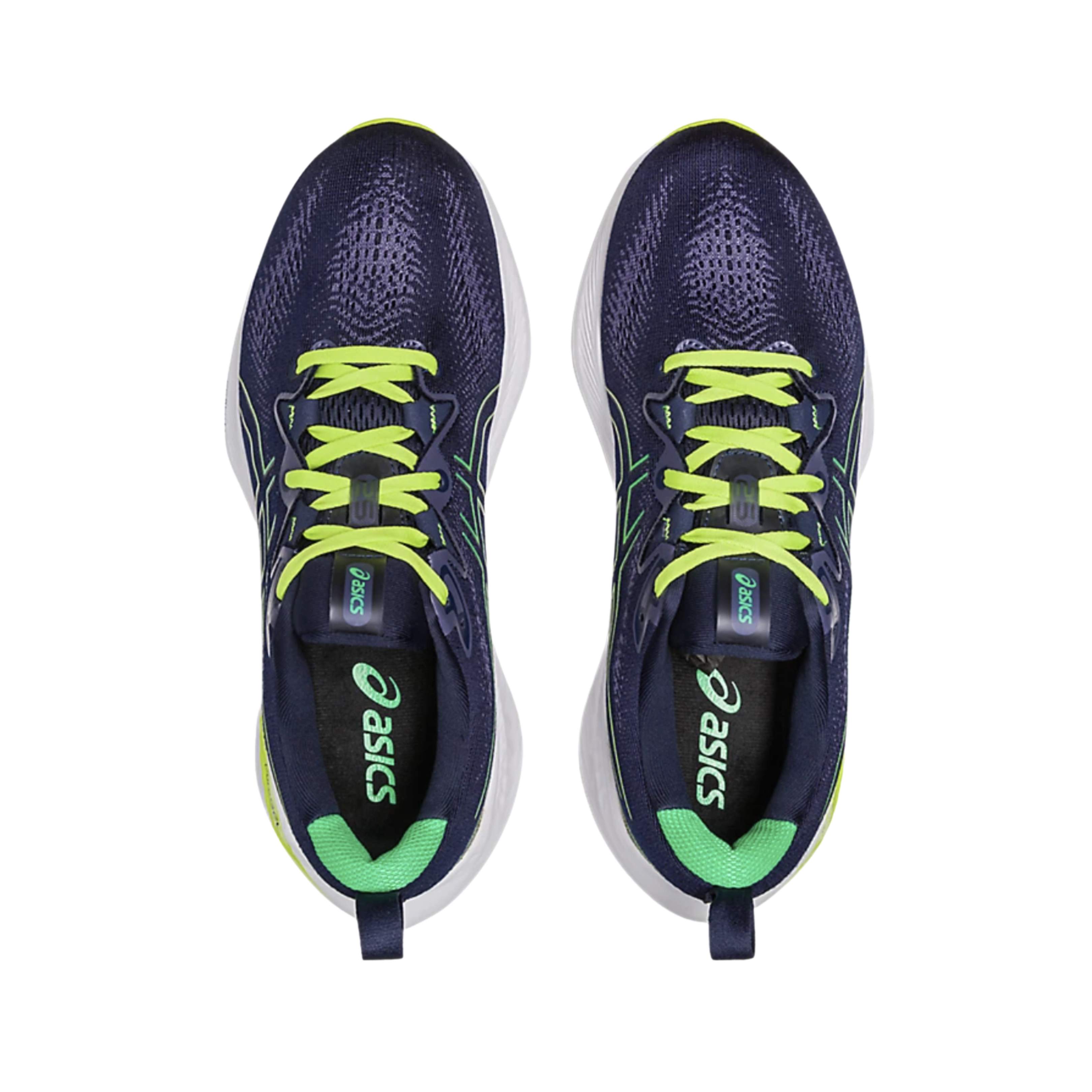 Men's Gel Cumulus 25 - Midnight/Cilantro (D Width)
