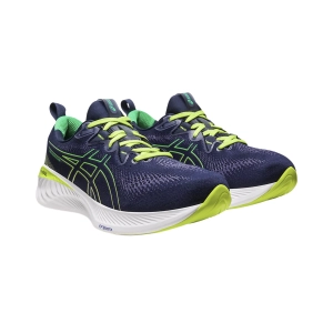 Men's Gel Cumulus 25 - Midnight/Cilantro (D Width)
