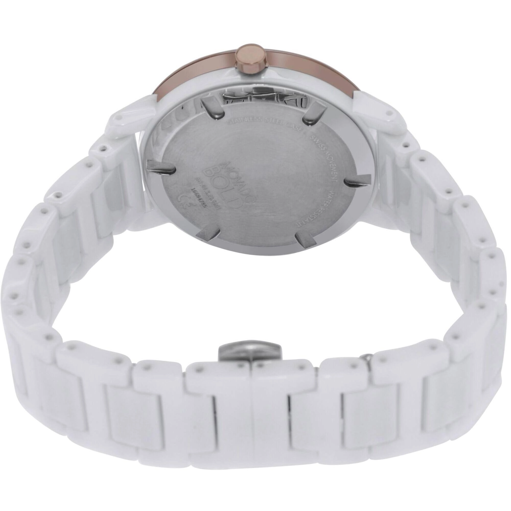 Movado Women's Watch - Bold Evolution Swiss Quartz White Ceramic Bracelet | 3600753
