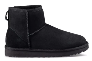 Ugg Womens Classic Mini II Black Black