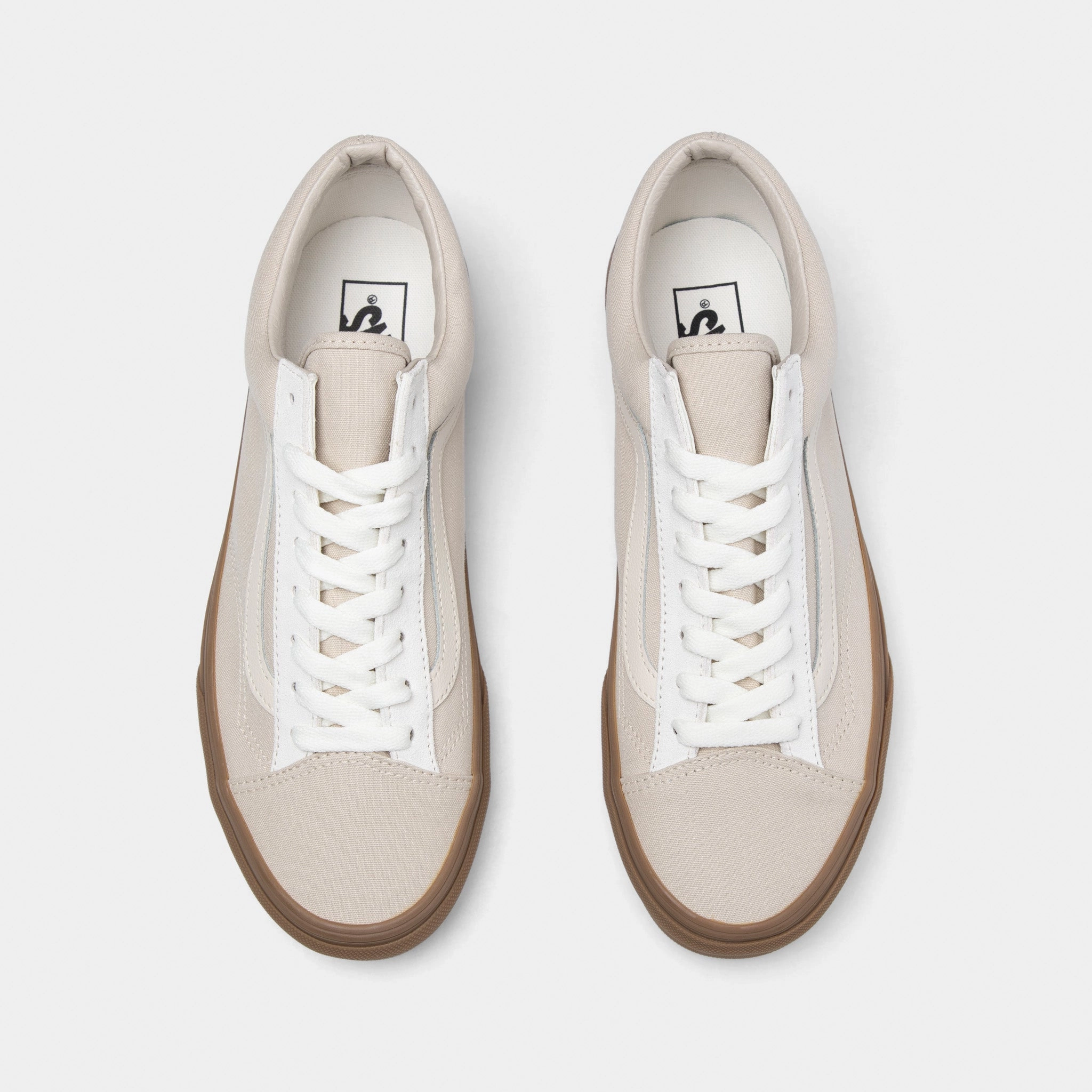 Vans Style 36 Light Brown / White