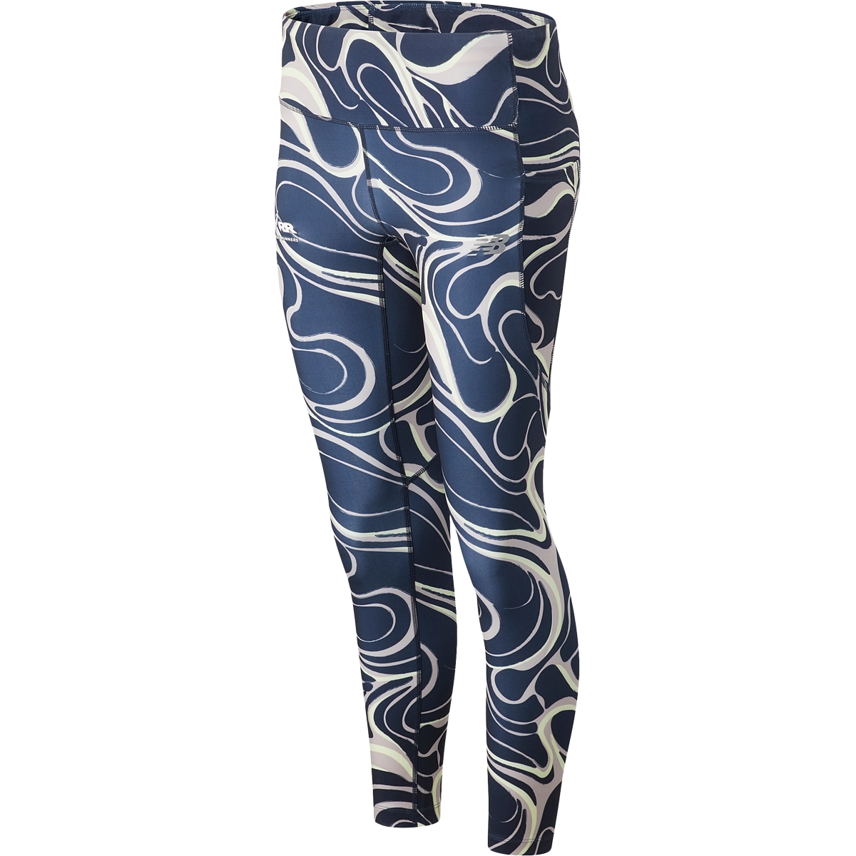 Women's Printed Impact Run Crop